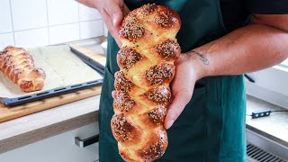 My Favorite Challah Bread Recipe! Very easy to make l Super soft and most delicious breakfast bread!