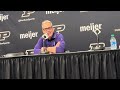 Northwestern Post Game | Northwestern Head Coach Chris Collins