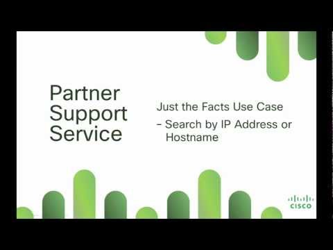 Cisco PSS Just the Facts - Search by IP Address or Hostname.mov