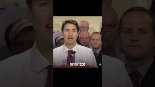 Justin Trudeau PM of Canada on Housing Crisis