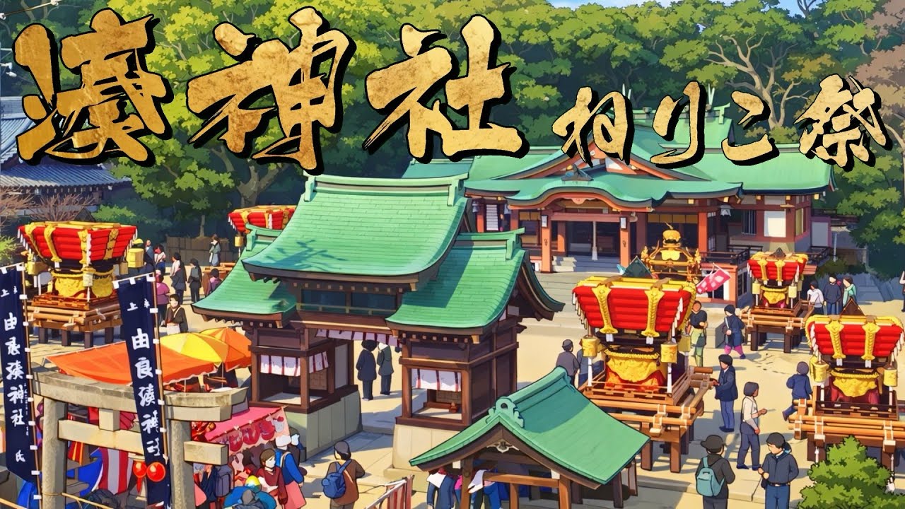 令和8年 洲本市由良 湊神社ねり子祭り 宮入🌸