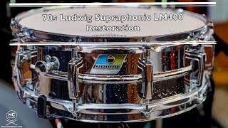 Late 70s Ludwig Supraphonic LM400 Restoration