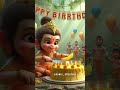 happy birthday hanuman ji ❤️Lord Hanuman Happy Birthday 🎂😍 | Vishal horror | #shorts