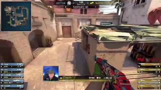 S1mple 200 iq play on CS GO Asia Championchip versus EnVyuS