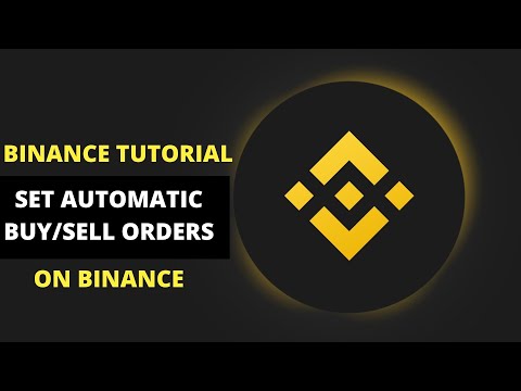 Binance Tutorial How To Set Binance Buy And Sell Orders 