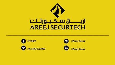AREEJ SECURTECH CHUANGO ALARM SYSTEM