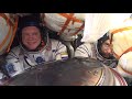 Посадка &quot;СОЮЗ МС-08&quot; // ISS Expedition 55-56 // Russian SOYUZ&#39;s LANDING