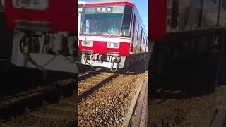 遠州積志駅遠鉄1004Fと高速Eライナー1006F