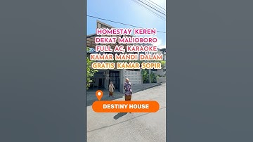 Awalnya pusing nyari guest house murah di Jogja dekat Malioboro. Sampai akhirnya.... 😱✨