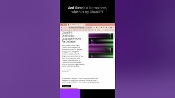 Quick Intro to ChatGPT Part 1 #shorts