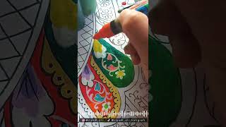 Kaligrafi Hiasan Mushaf #arabiccalligraphy #kaligrafi #shorts #shortvideo