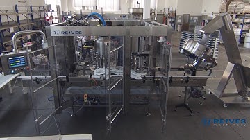 Rotary Net Weight Monobloc for bottle filling - Timelapse