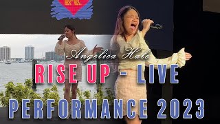 "Rise Up" Live Performance 2023 - The Jake NCHCF | Angelica Hale