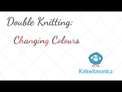 Double Knitting: Changing Colours