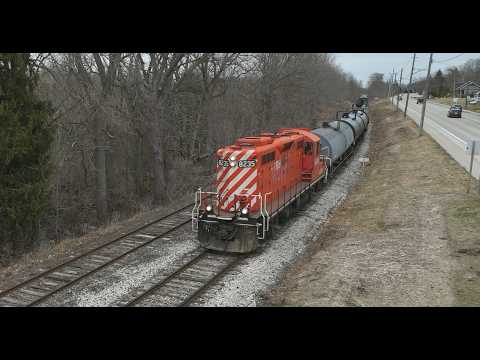 RAILREEL Mid Week Manifests CN VIA OSR Woodstock Ontario Mar 25 2026