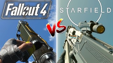 Starfield vs Fallout 4 - Direct Comparison