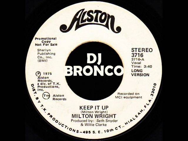 洋楽 Milton Wright / Be With Me / 7inch Milton Wright - Be With Me - YouTube