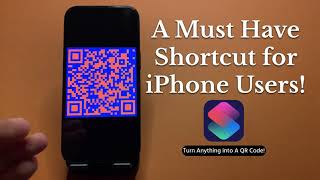 This iPhone Shortcut Creates QR Codes Instantly! (Must-Have for iOS Users)