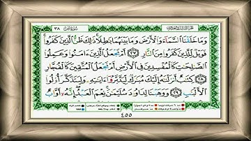 038-27- سورة ص من الآية 27 إلى الآية 40 - القارئ خالد