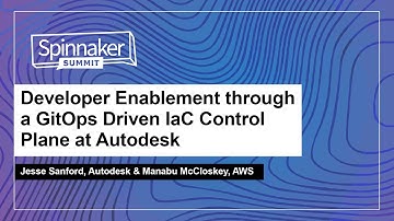 Developer Enablement through a GitOps Driven IaC Control Plane... Jesse Sanford & Manabu McCloskey