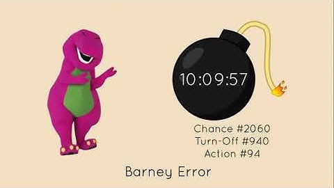 (REUPLOAD) Barney Error (TTUSDDLAFSBEITWWD) [Part 95]
