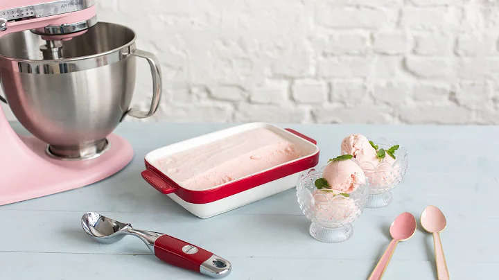 Strawberry ice cream recipe - KitchenAid