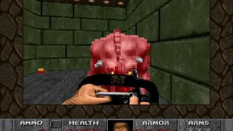 Doom (32X) - Map13 - Command Center