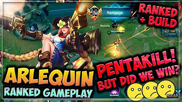 ⚔️ RAMPAGE!! BUT...😰 | HEROES EVOLVED - ARLEQUIN BUILD | AZURE CORSAIR SKIN | RANKED GAMEPLAY