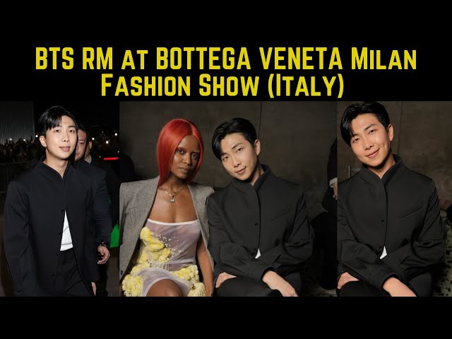 BTS Trend Songs⁷ on X: Rt + Reply #RMxBOTTEGAVENETA RM X BOTTEGA VENETA  #BottegaVeneta_RM RMILAN FASHION WEEK  / X