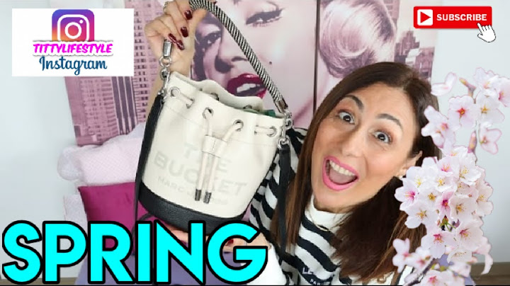 WHAT'S IN MY BAG SPRING | COSA C'È NELLA MIA BORSA NELLA VERSIONE PRIMAVERILE?  #bag #lifestyle