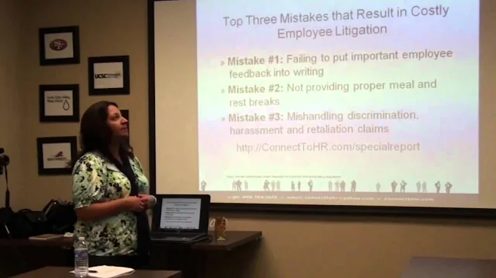 Michelle Mendoza at Santa Clara Chamber of Commerce