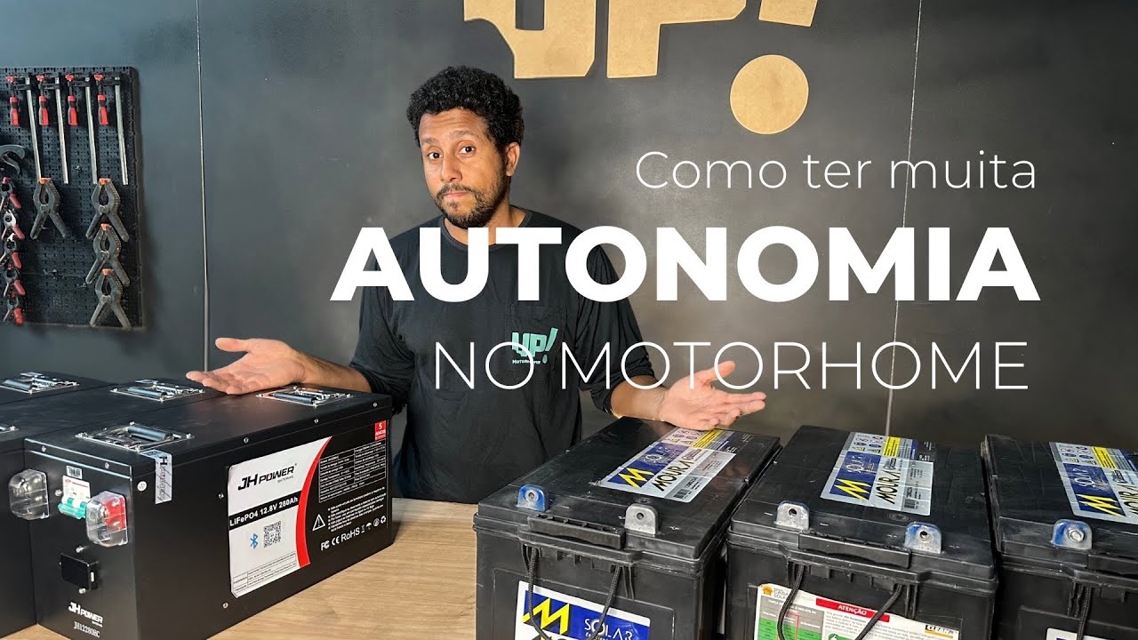 Como instalar baterias de Lítio no motorhome