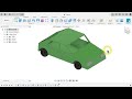 Fusion 360. Модель легкового автомобиля.
