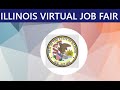 Illinois dept of commerce  economic opportunity virtual job fair