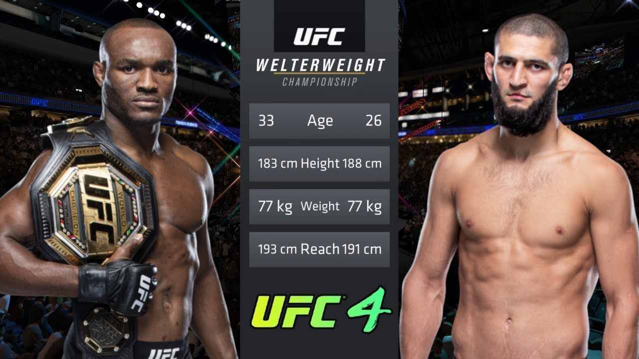 UFC kamaru usman vs khamzat chimaev FULL FIGHT YouTube