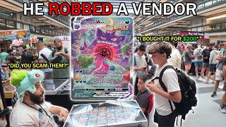 He Just Paid 20% For A GENGAR VMAX! | Pokémon Vendor POV | Liquid Games Day 2