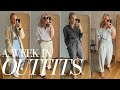WHAT I WORE IN A WEEK | MEALS OUT, SPA TRIP, BRUNCH
