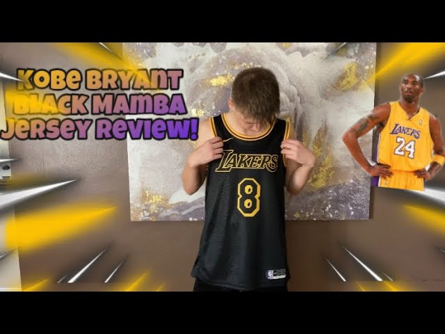 Zaailing betalen koolstof Kobe Bryant Black Mamba City Edition Jersey Detailed Review! (The Best  Jersey Ever!) - YouTube