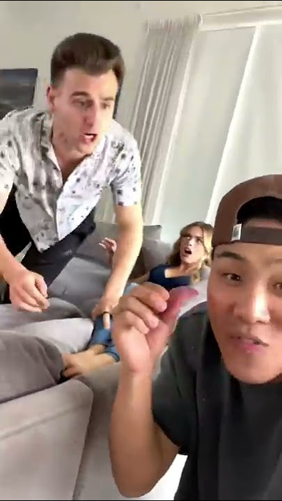 Licking Her Foot Prank… 😳