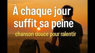 🌅 À chaque jour suffit sa peine 🎶 Chanson douce pour ralentir 🌿