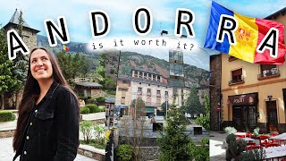 FIRST IMPRESSIONS OF ANDORRA 🇦🇩 things to do in andorra la vella