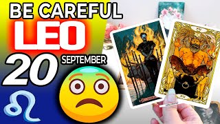 Leo ♌️ BE CAREFUL⚠️A VERY BAD WOMAN DOES THIS TO YOU😱🚨horoscope for today SEPTEMBER 20 2023 ♌️ #leo