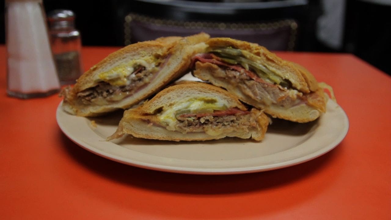 NY CHOW Report Pressed Cuban Sandwich at Margon YouTube