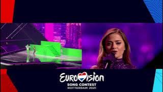 Stefania - Last Dance (Greece) 2021 Eurovision Song Contest Audience POV vs TV Feed