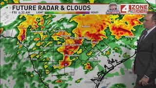 LATEST FORECAST | FLOOD WATCH: Downpours over saturated soils may lead to flash flooding