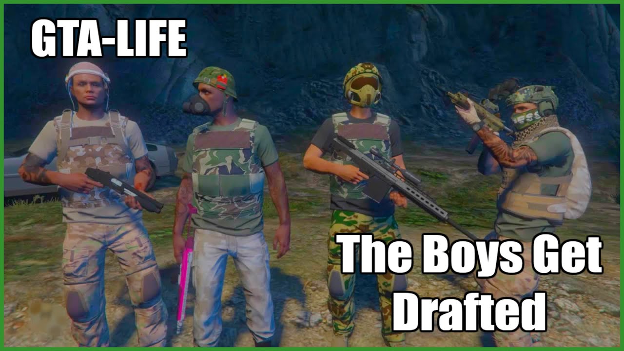 THE BOYS GET DRAFTED - GTA LIFE