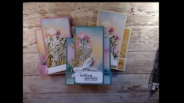 Live Faith-Inspired Fun Fold Card Tutorial | Thoughtful Journey DSP | Stampin’ Up! 2025