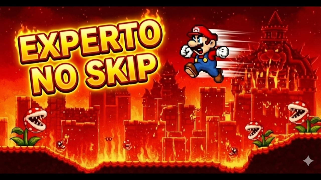 El Real de Reales NO SKIP Experto | Super Mario Maker 2