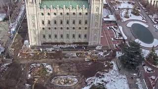 Salt Lake City Temple Construction Time-Lapse Video
