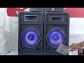 10'' speaker with 150 watt Amplifier and wireless Mic #factory #speaker #delhi #dj #djamplifier